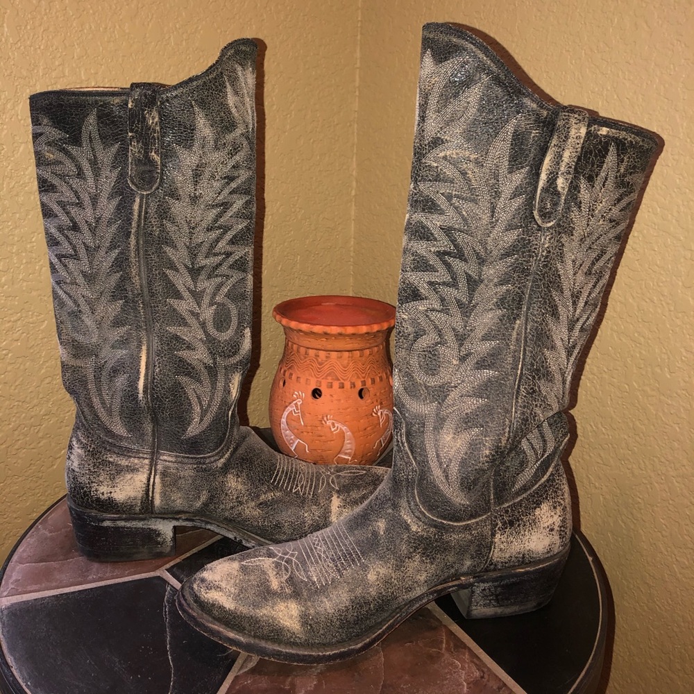 Old gringo razz zip up boot